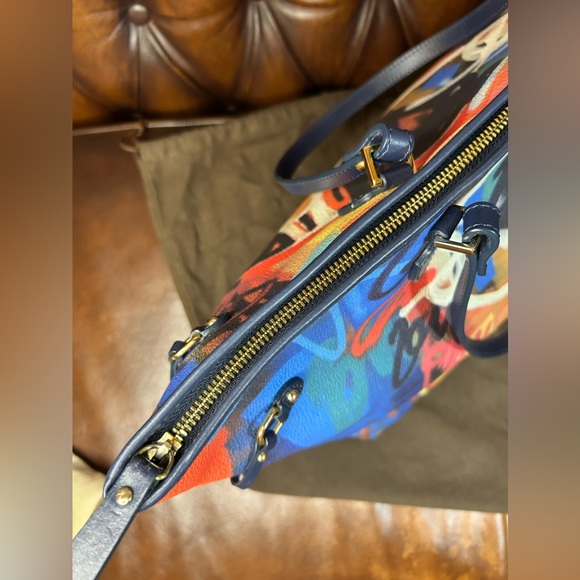 ‼️NEW‼️ BAGGHY Brand Medium Colorfull Tote Bag - Picture 5 of 15